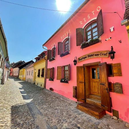 Boutique Hotel Von Graf Sighişoara Esterno foto