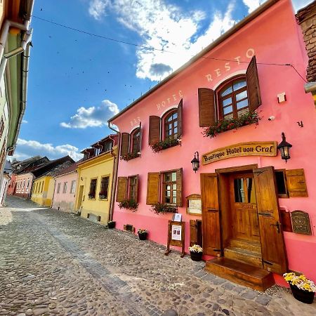 Boutique Hotel Von Graf Sighişoara Esterno foto