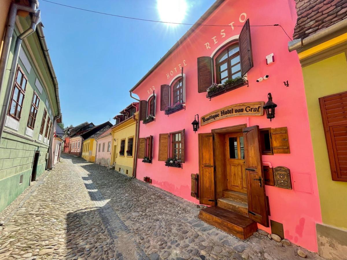 Boutique Hotel Von Graf Sighişoara Esterno foto